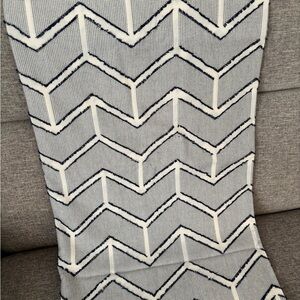 Chevron Patterned Shower Curtain